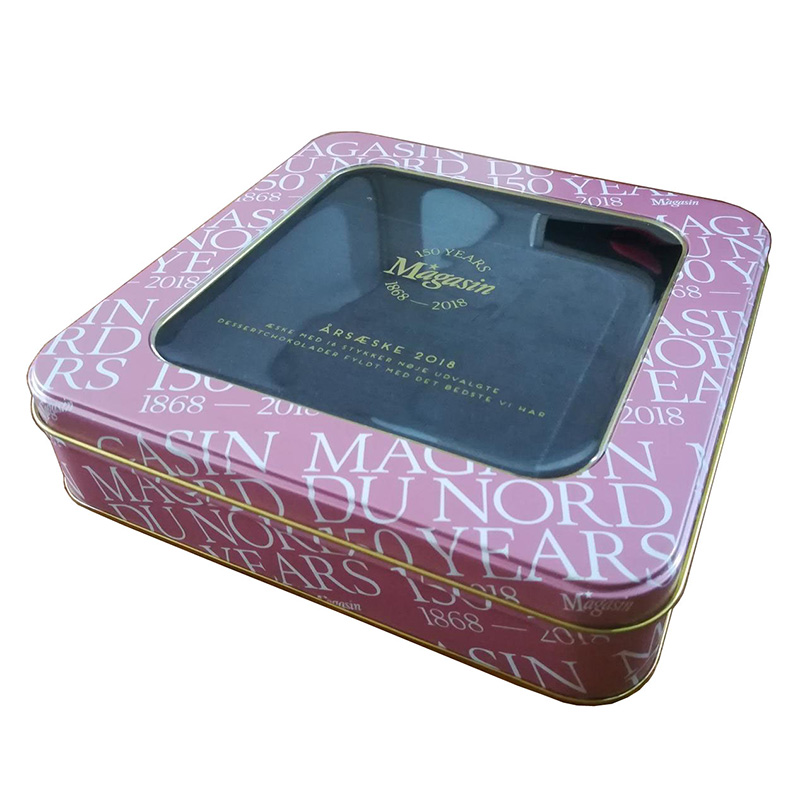 Chocolate tin box chocolate packing box sweets tin box chocolate metal tin can container box