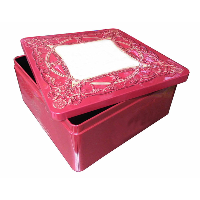 Chocolate tin box chocolate packing box sweets tin box chocolate metal tin can container box