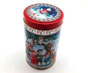 Latas de música navideña Tarro de galletas Caja de galletas Caja de Galletas AXP